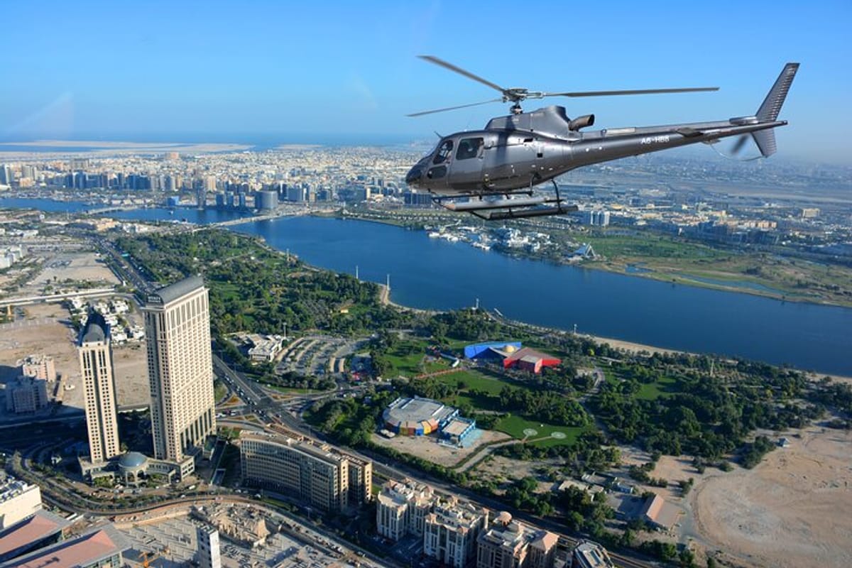 Abu Dhabi Helicopter tour
